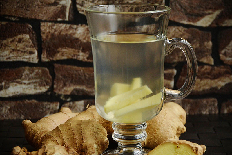 Имбирный напиток с лимоном