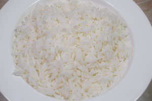 Отвариваем рис