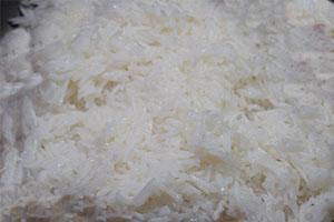 Отвариваем рис