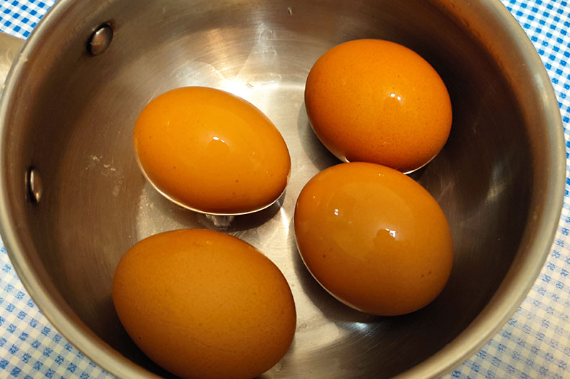 Подготовка яиц
