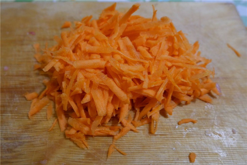 Подготовка моркови