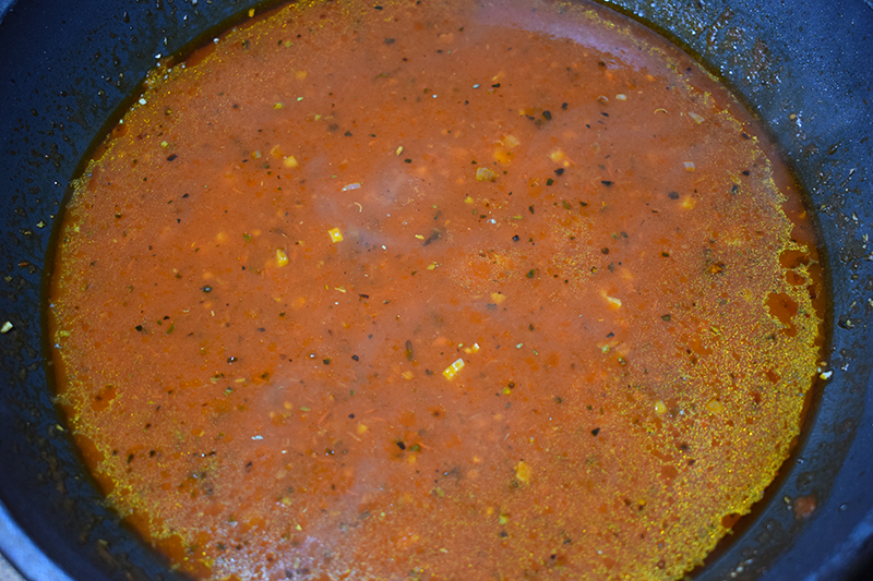 Приготовление соуса