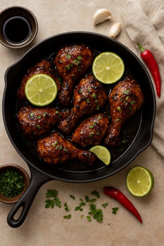 Курица в коле с лаймом и чили — дерзкий рецепт, который взорвет твои вкусовые рецепторы